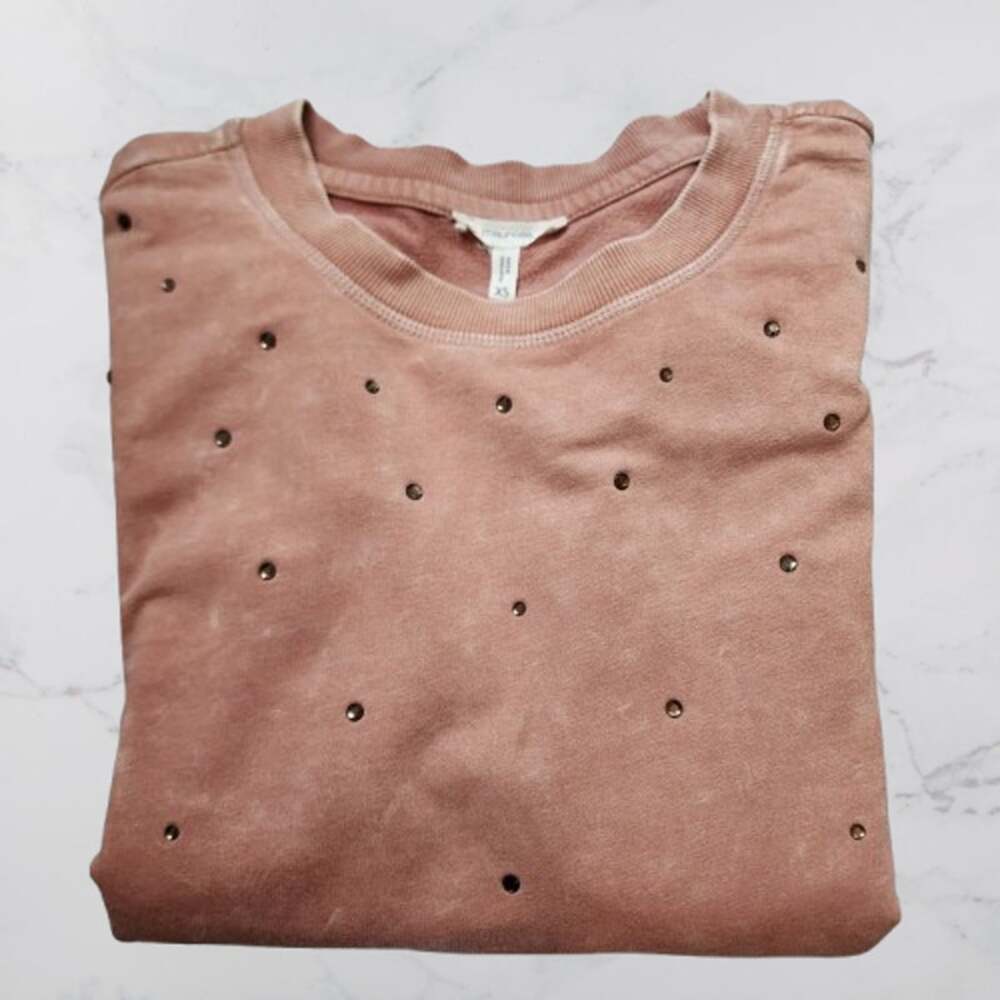 Maurices Rhinestone Embellished Sweatshirt/Top XS